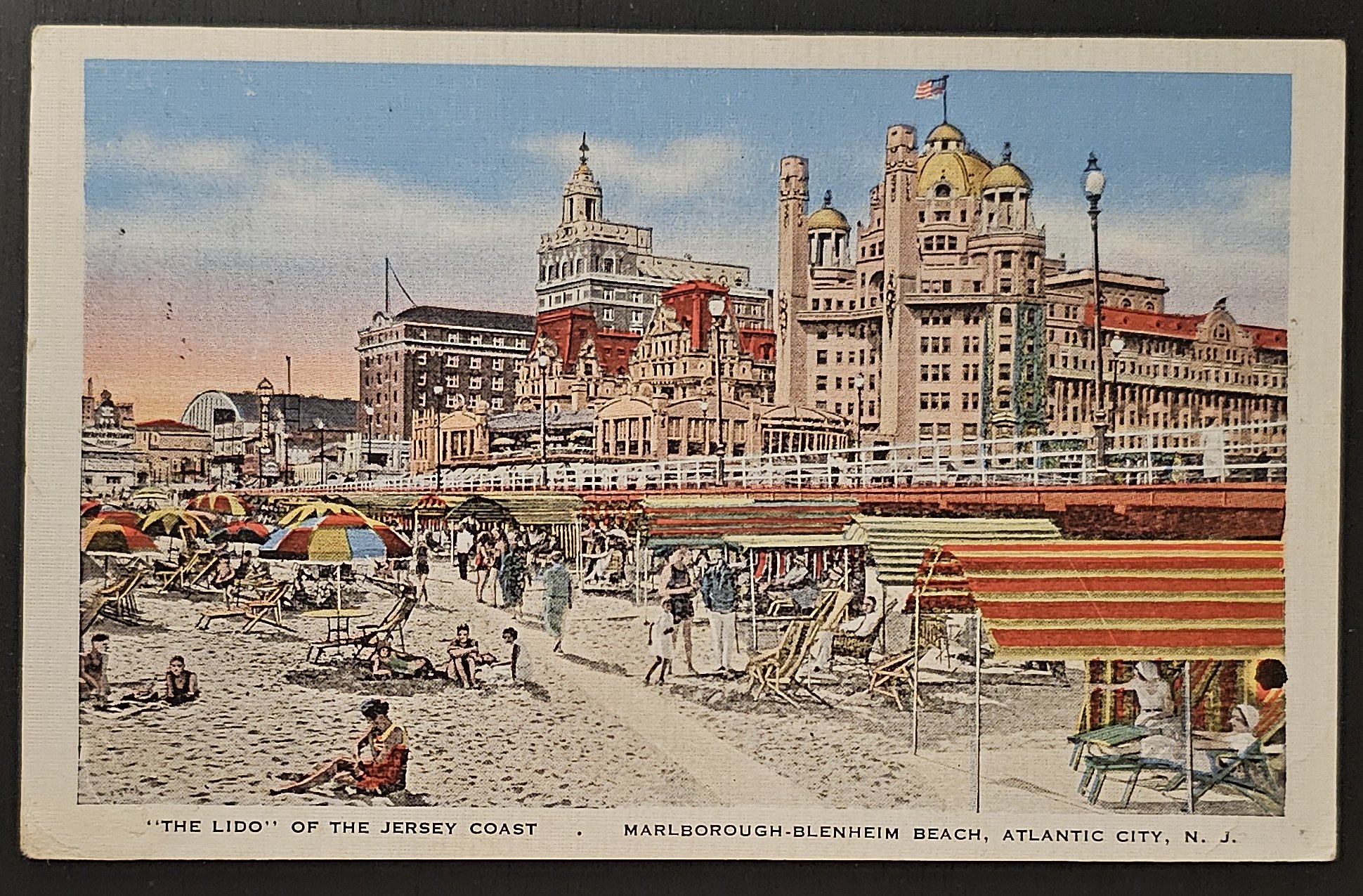 (image for) postcard USA - NJ - New Jersey #0004